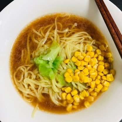 味噌スープの美味しさが引き立ちました。また作りたいです。